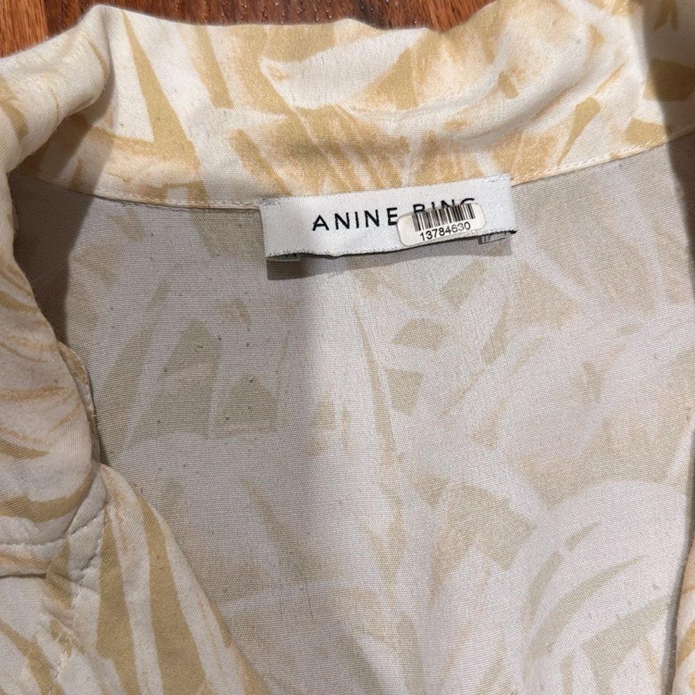 Annie Bing Austin Button Down Shirt Meidum - Picture 5 of 7